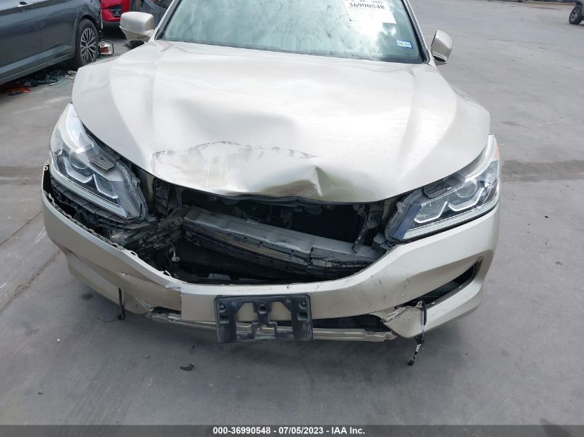 2017 HONDA ACCORD SEDAN EX - 1HGCR2F72HA125754