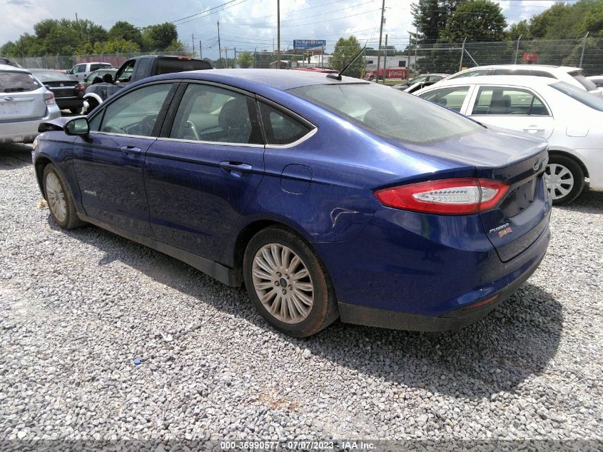 2015 FORD FUSION S HYBRID - 3FA6P0UU8FR116516