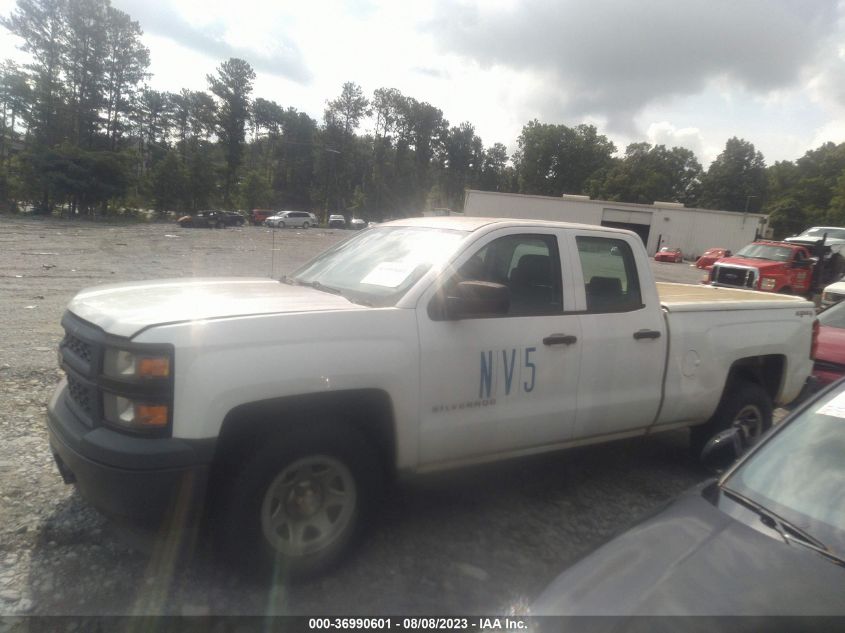 2014 CHEVROLET SILVERADO 1500 WORK TRUCK - 1GCVKPEH0EZ302253