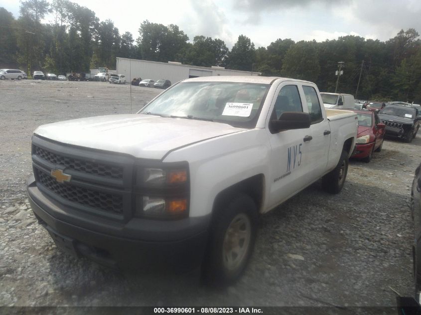 2014 CHEVROLET SILVERADO 1500 WORK TRUCK - 1GCVKPEH0EZ302253