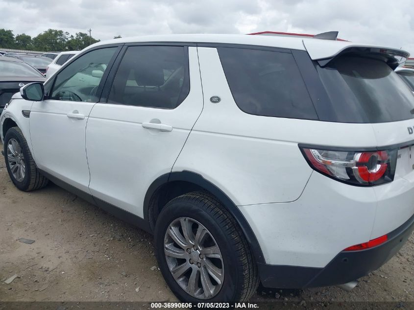 2018 LAND ROVER DISCOVERY SPORT SE - SALCP2RX3JH751335