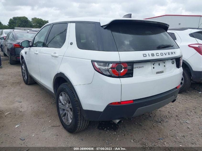 2018 LAND ROVER DISCOVERY SPORT SE - SALCP2RX3JH751335