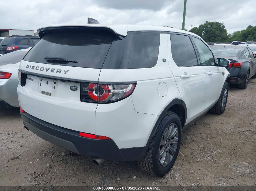 2018 LAND ROVER DISCOVERY SPORT SE - SALCP2RX3JH751335