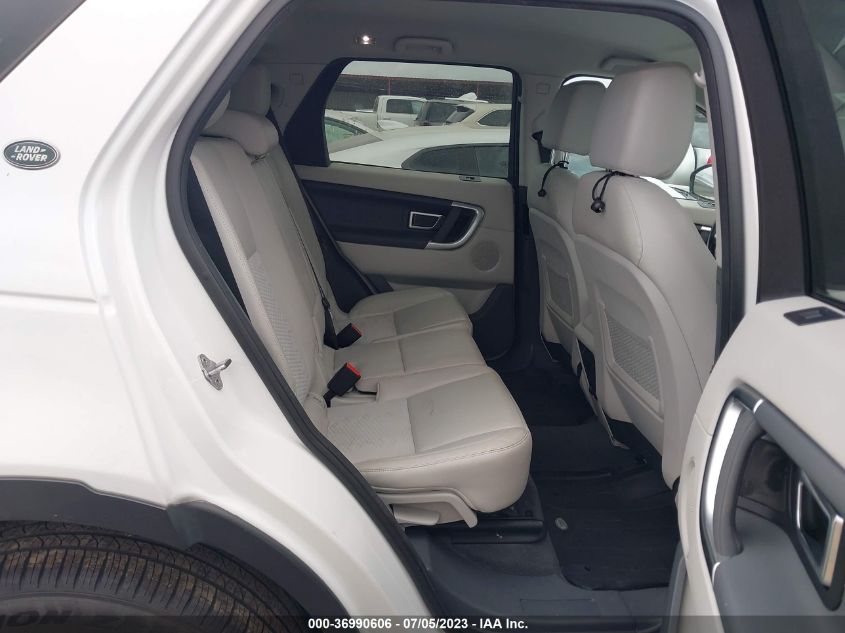 2018 LAND ROVER DISCOVERY SPORT SE - SALCP2RX3JH751335