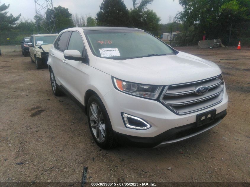 2015 FORD EDGE TITANIUM - 2FMTK4K85FBB72271