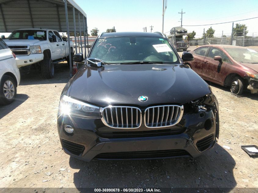 2015 BMW X3 XDRIVE28I - 5UXWX9C55F0D45732