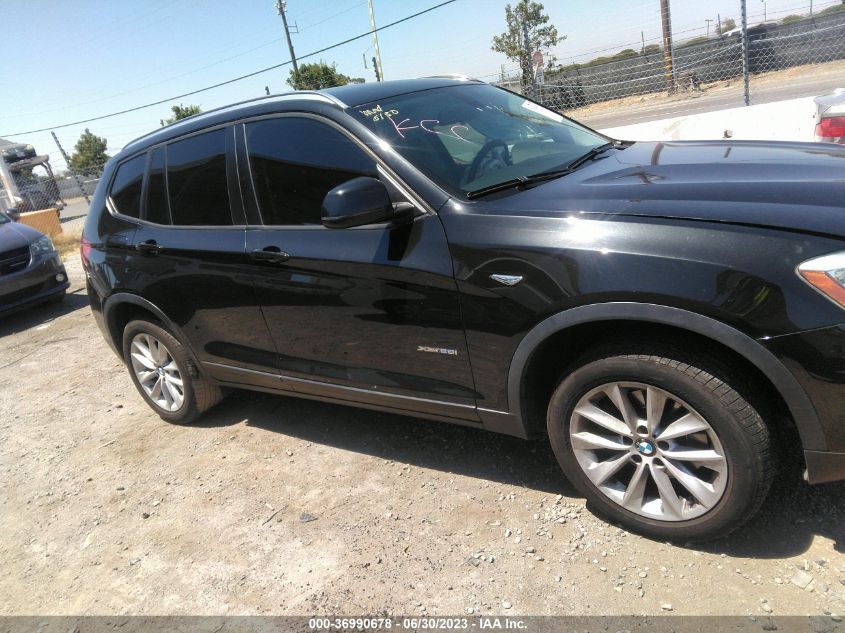 2015 BMW X3 XDRIVE28I - 5UXWX9C55F0D45732