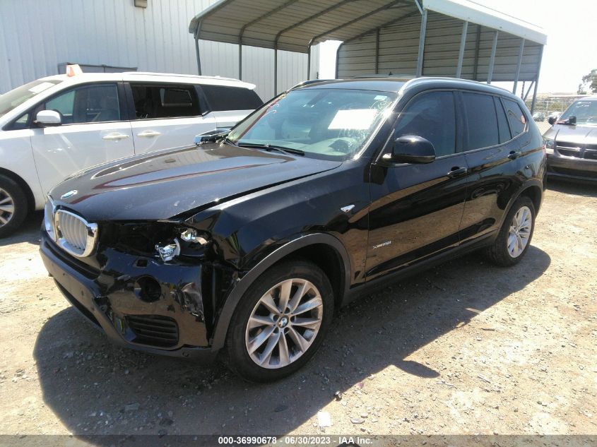 2015 BMW X3 XDRIVE28I - 5UXWX9C55F0D45732