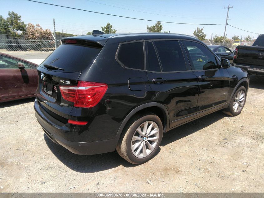 2015 BMW X3 XDRIVE28I - 5UXWX9C55F0D45732