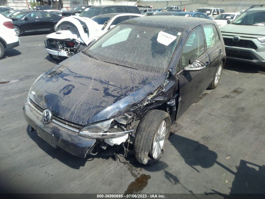2019 VOLKSWAGEN GOLF S/SE - 3VWG57AU6KM022561