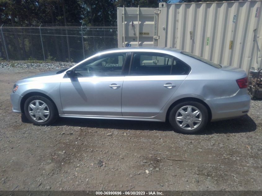 2015 VOLKSWAGEN JETTA SEDAN 2.0L S - 3VW2K7AJ1FM214159