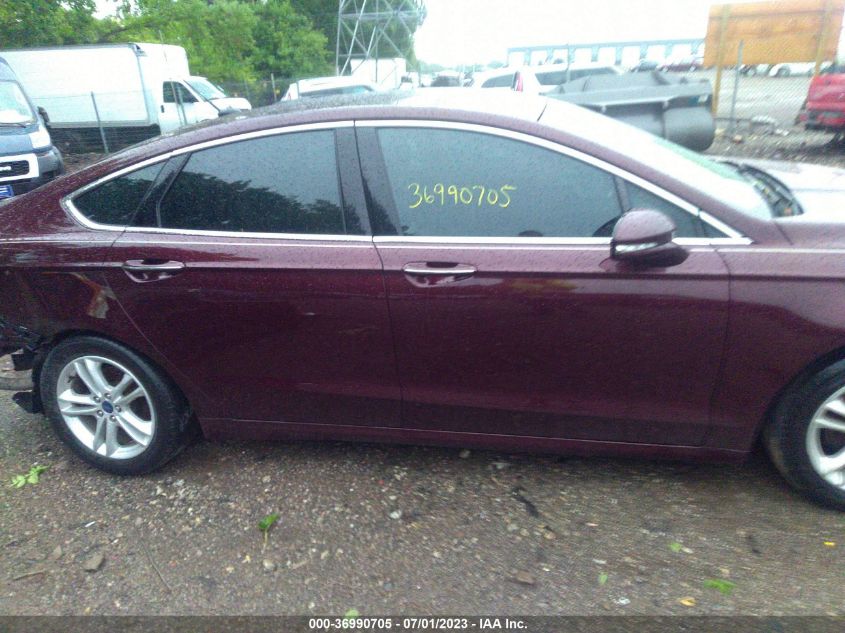 2018 FORD FUSION SE - 3FA6P0HD0JR143079