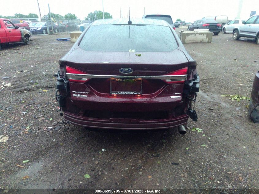 2018 FORD FUSION SE - 3FA6P0HD0JR143079