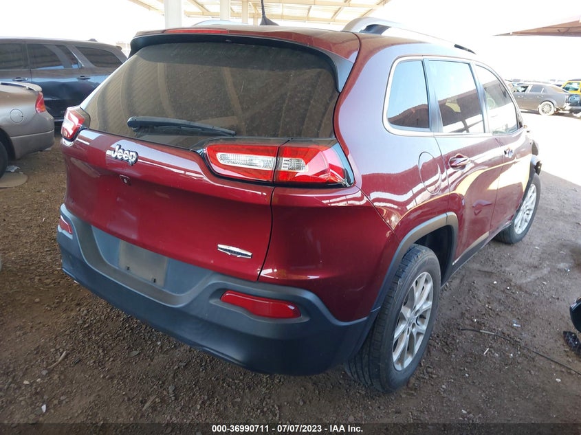 VIN 1C4PJLLB8JD611592 2018 JEEP CHEROKEE LATITUDE PLUS