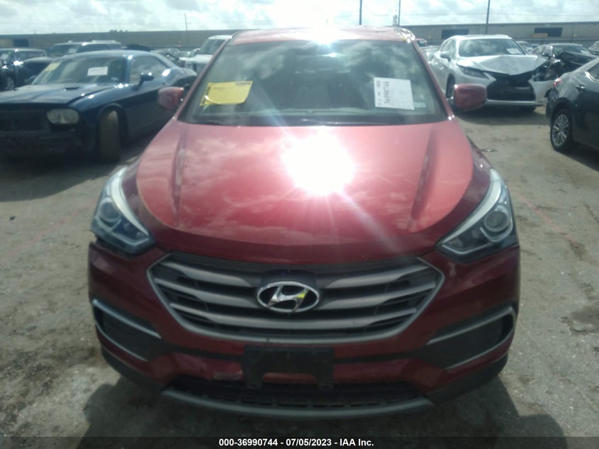 VIN 5XYZT3LB0JG526671 2018 HYUNDAI SANTA FE SPORT 2.4L