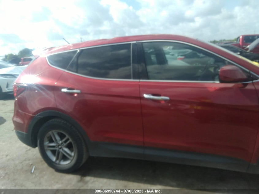 VIN 5XYZT3LB0JG526671 2018 HYUNDAI SANTA FE SPORT 2.4L