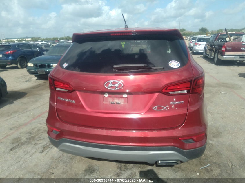 VIN 5XYZT3LB0JG526671 2018 HYUNDAI SANTA FE SPORT 2.4L