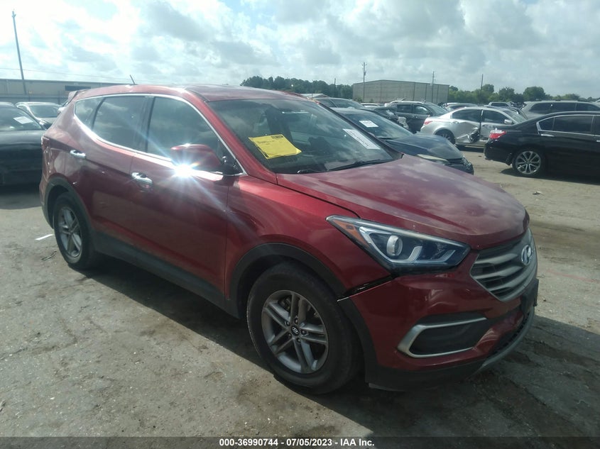 VIN 5XYZT3LB0JG526671 2018 HYUNDAI SANTA FE SPORT 2.4L