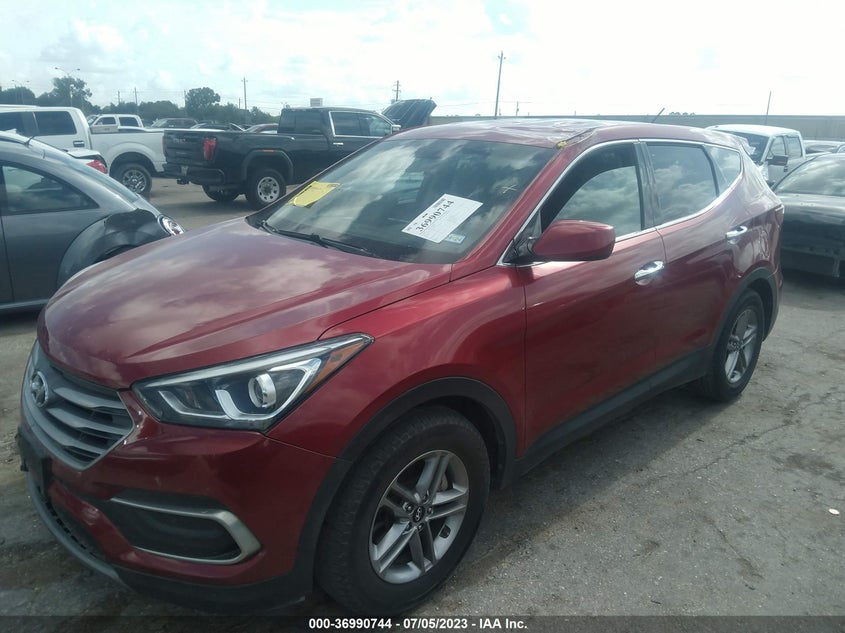 VIN 5XYZT3LB0JG526671 2018 HYUNDAI SANTA FE SPORT 2.4L