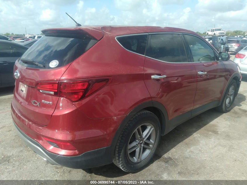 VIN 5XYZT3LB0JG526671 2018 HYUNDAI SANTA FE SPORT 2.4L