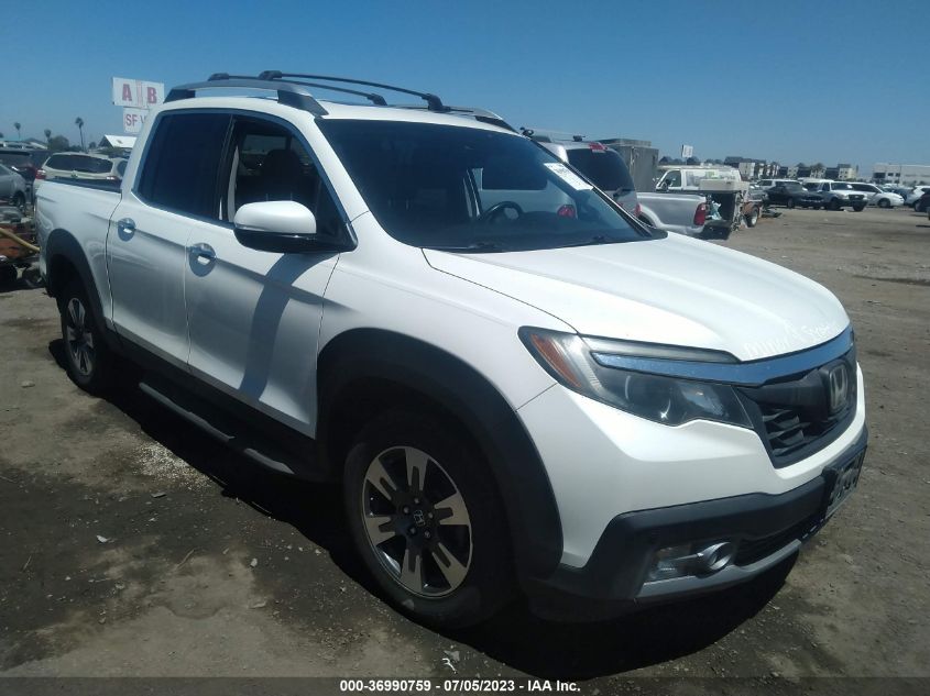 2017 HONDA RIDGELINE RTL-E - 5FPYK3F73HB026695