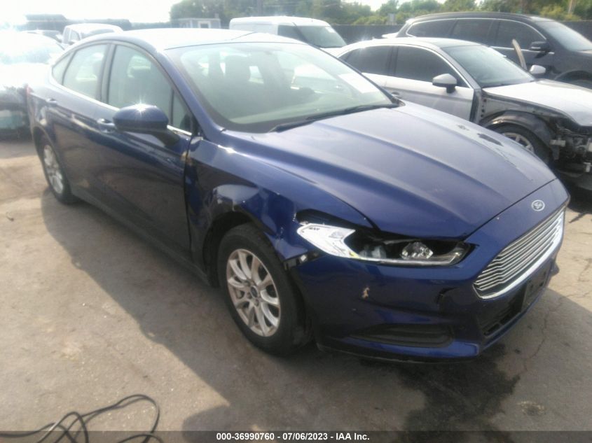 2015 FORD FUSION S - 3FA6P0G74FR303791