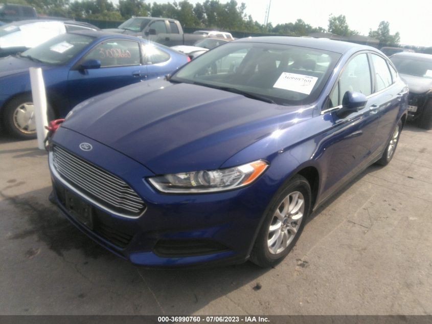 2015 FORD FUSION S - 3FA6P0G74FR303791