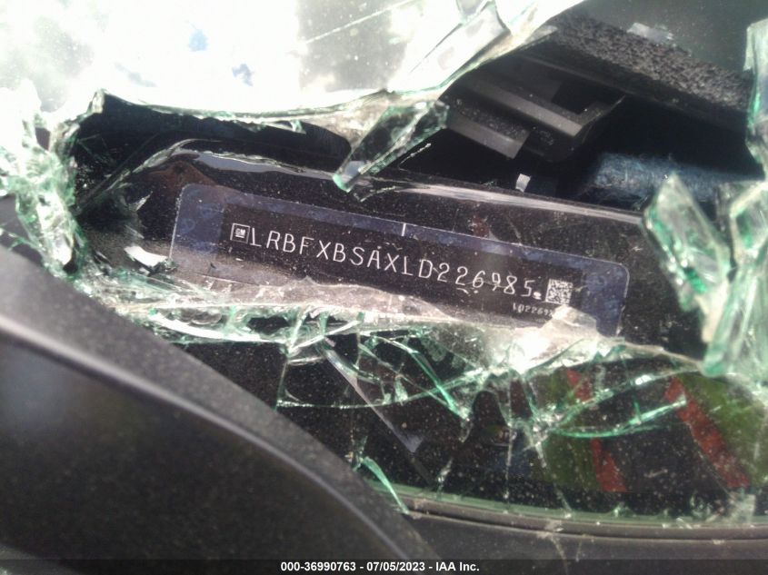 2020 BUICK ENVISION PREFERRED - LRBFXBSAXLD226985
