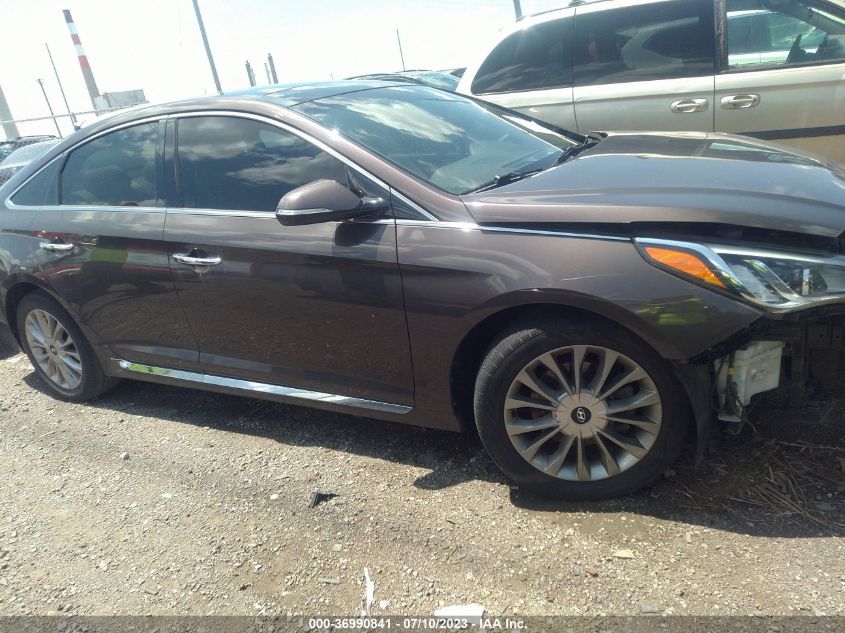 2015 HYUNDAI SONATA 2.4L LIMITED - 5NPE34AF0FH143257