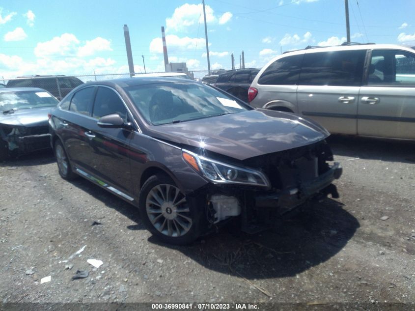 2015 HYUNDAI SONATA 2.4L LIMITED - 5NPE34AF0FH143257