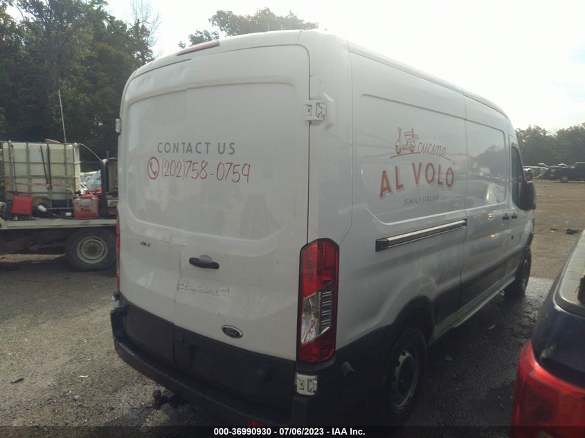 VIN 1FTYR2CM0HKA10501 2017 FORD TRANSIT VAN