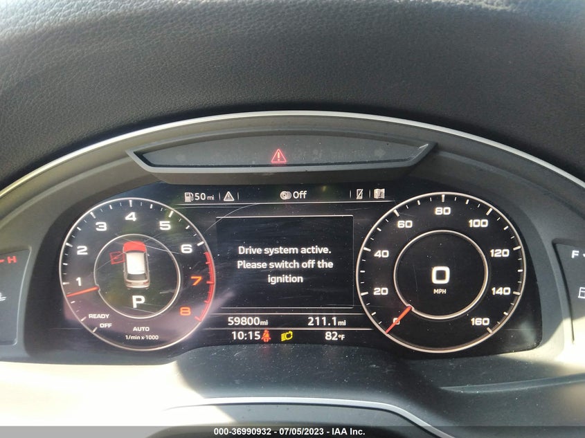 VIN WA1VAAF7XKD028259 2019 AUDI Q7 PRESTIGE