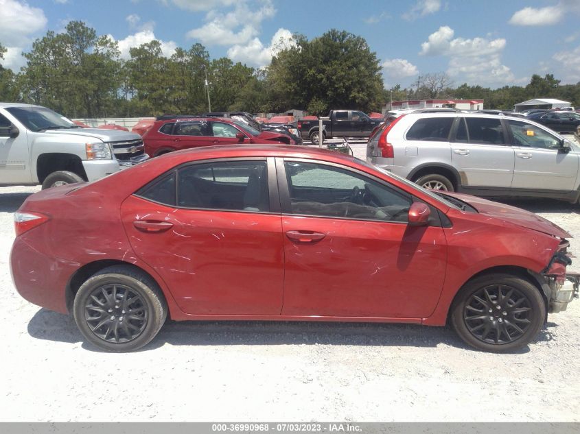 2016 TOYOTA COROLLA L/LE/S/S PLUS/LE PLUS - 5YFBURHE8GP391223