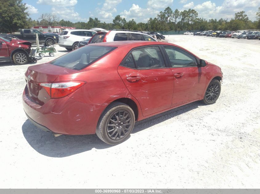 2016 TOYOTA COROLLA L/LE/S/S PLUS/LE PLUS - 5YFBURHE8GP391223