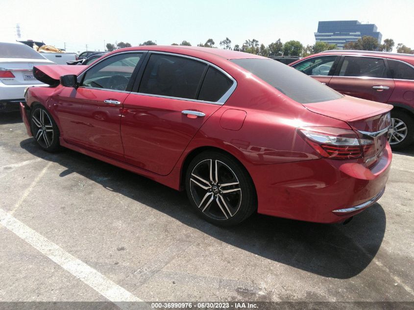 2016 HONDA ACCORD SEDAN SPORT - 1HGCR2F55GA136972
