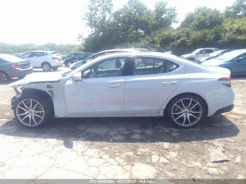 2022 GENESIS G70 2.0T - KMTG34TA2NU086656