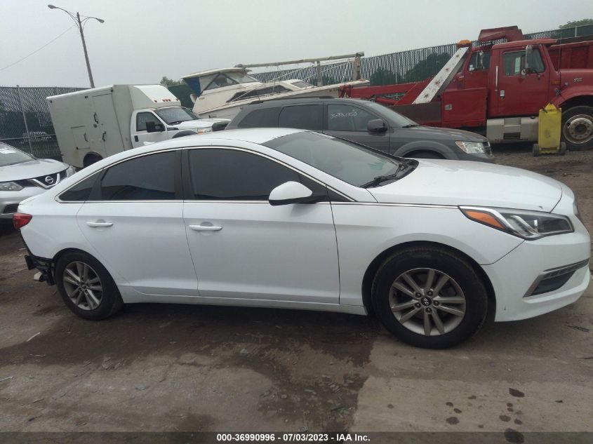 2015 HYUNDAI SONATA 2.4L SE - 5NPE24AFXFH188029