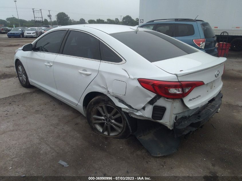 2015 HYUNDAI SONATA 2.4L SE - 5NPE24AFXFH188029