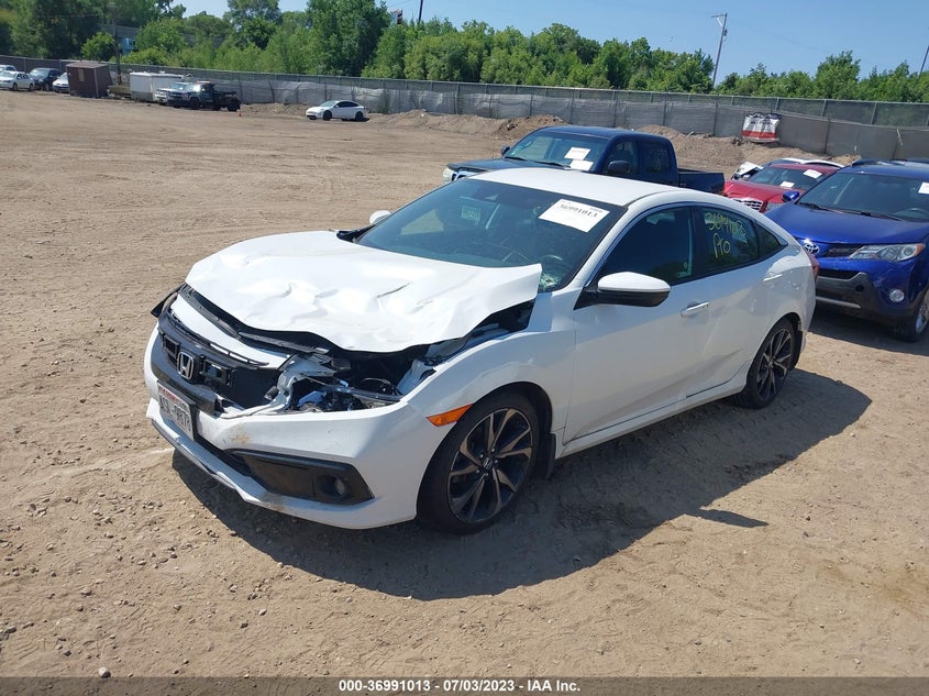 VIN 2HGFC2F82LH514833 2020 HONDA CIVIC SEDAN SPORT