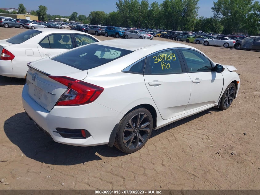 VIN 2HGFC2F82LH514833 2020 HONDA CIVIC SEDAN SPORT
