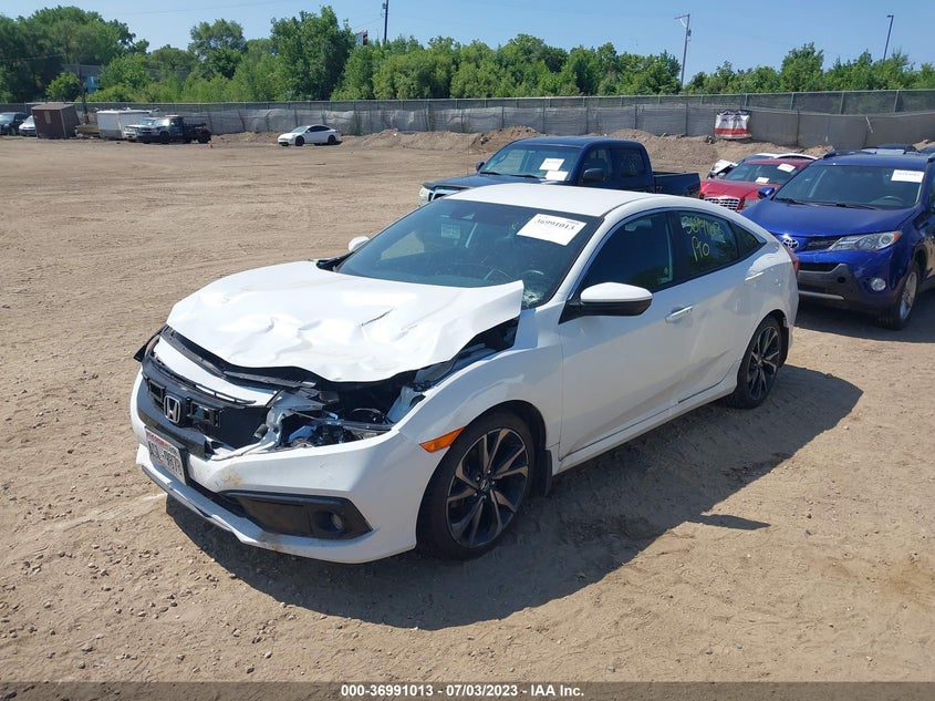 VIN 2HGFC2F82LH514833 2020 HONDA CIVIC SEDAN SPORT