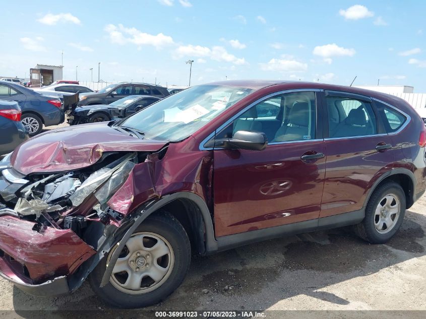 2015 HONDA CR-V LX - 5J6RM4H34FL124162