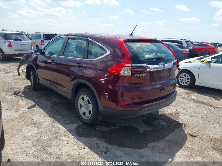 2015 HONDA CR-V LX - 5J6RM4H34FL124162