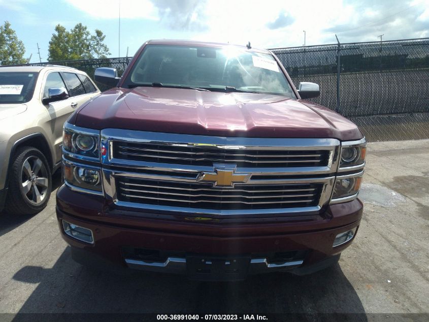 2014 CHEVROLET SILVERADO 1500 HIGH COUNTRY - 3GCUKTEC8EG537007