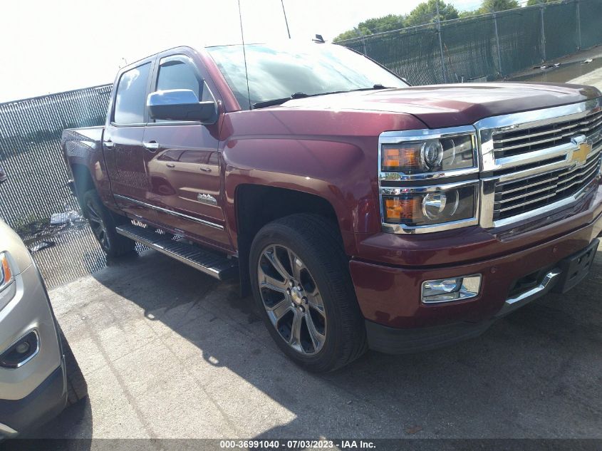 2014 CHEVROLET SILVERADO 1500 HIGH COUNTRY - 3GCUKTEC8EG537007