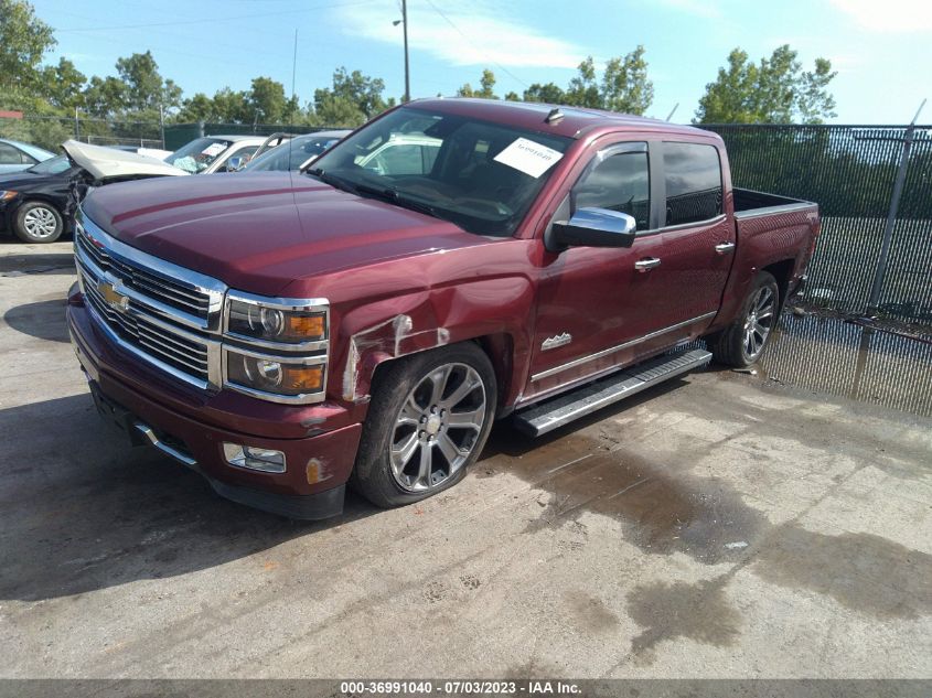 2014 CHEVROLET SILVERADO 1500 HIGH COUNTRY - 3GCUKTEC8EG537007