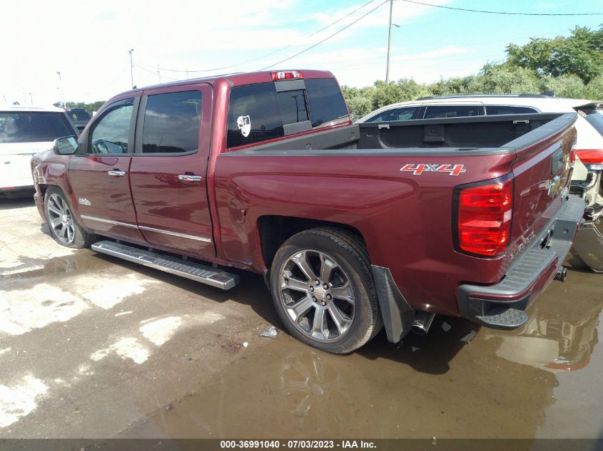 2014 CHEVROLET SILVERADO 1500 HIGH COUNTRY - 3GCUKTEC8EG537007