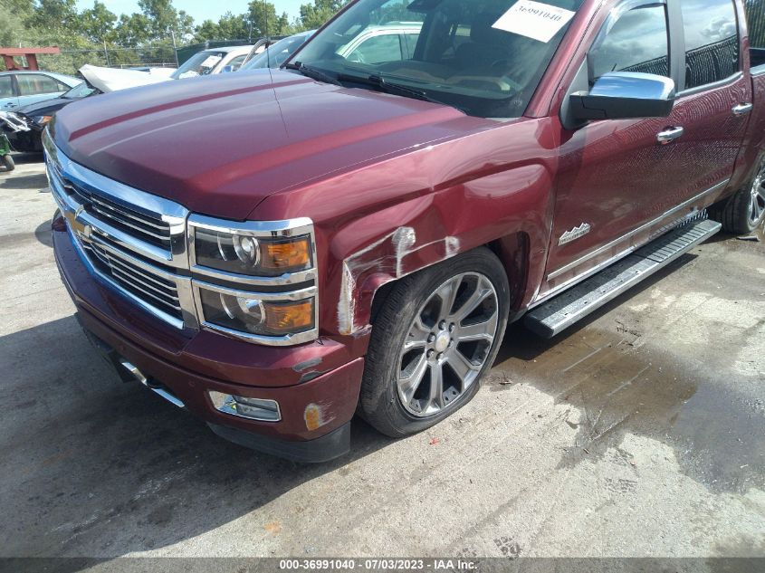 2014 CHEVROLET SILVERADO 1500 HIGH COUNTRY - 3GCUKTEC8EG537007