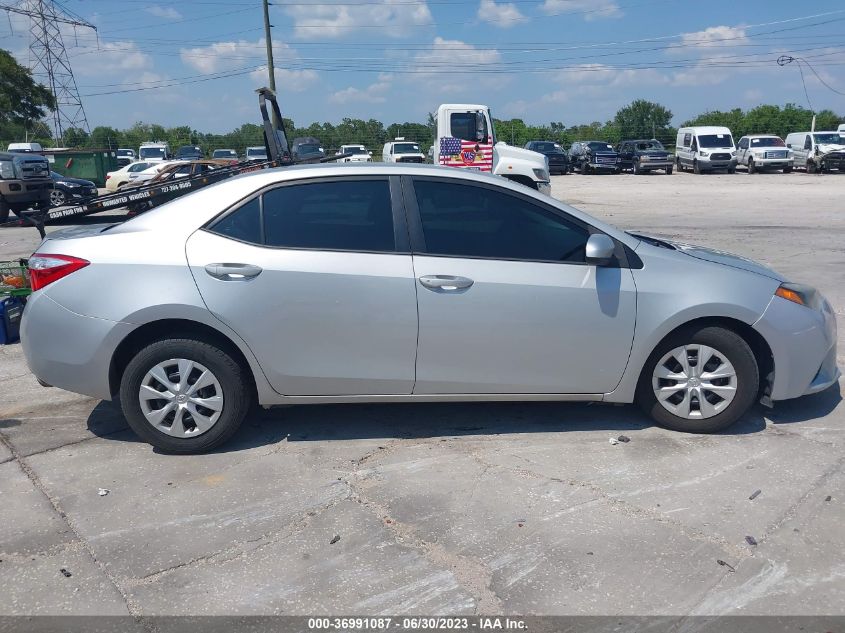 2014 TOYOTA COROLLA L/LE/S/S PLUS/LE PLUS - 2T1BURHE1EC088331