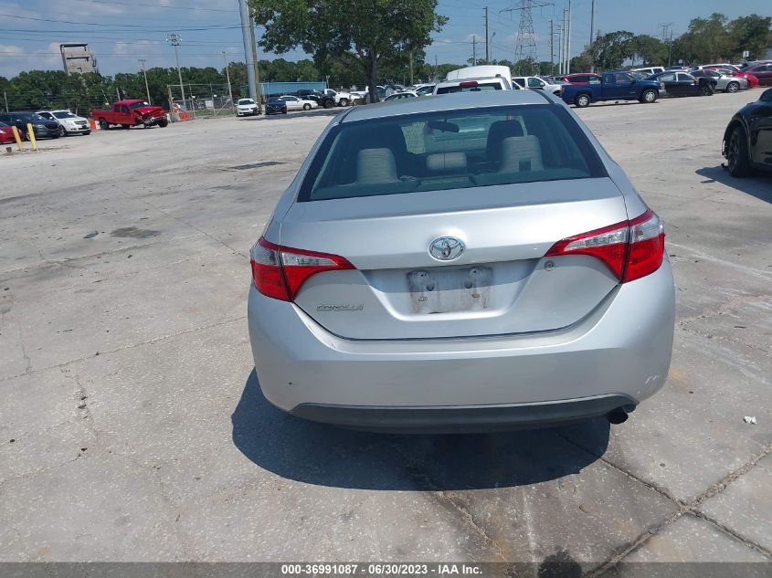 2014 TOYOTA COROLLA L/LE/S/S PLUS/LE PLUS - 2T1BURHE1EC088331